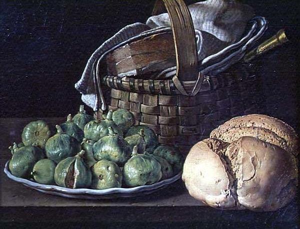 Luis Egidio Melendez Still Life With Figs oil painting picture